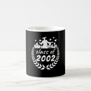 class of 2002 graduation or reunion design by coffee mug
