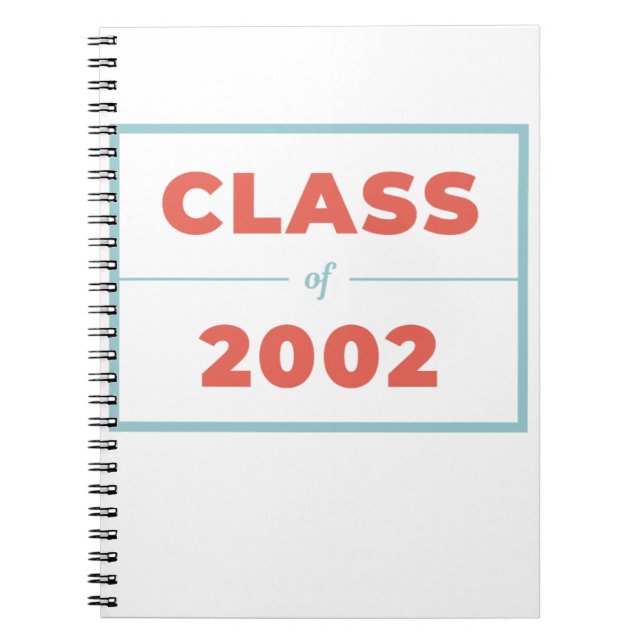 Class of 2002 notebook (Front)