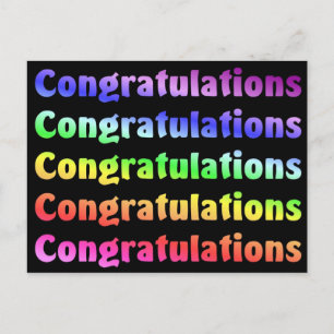 Class of 2007 Congratulations Postcard