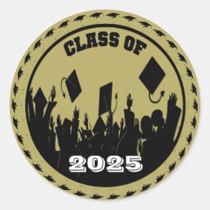 Class of 2009 classic round sticker