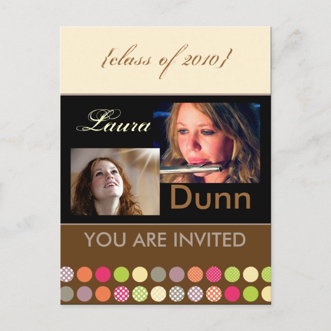 Class of 2010 Graduation, photos postcards (Front)