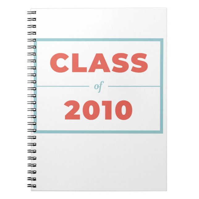 Class of 2010 notebook (Front)