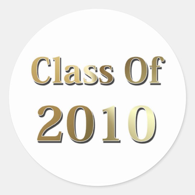 Class Of 2010 Stickers (Front)