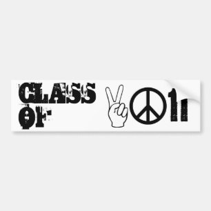 CLASS OF 2011 BUMPER STICKER