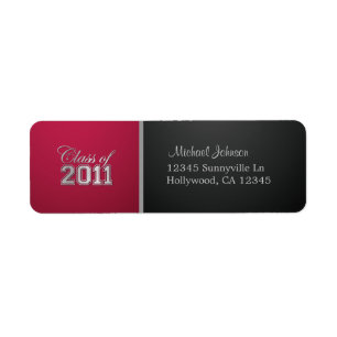 Class of 2011 Return Address Label