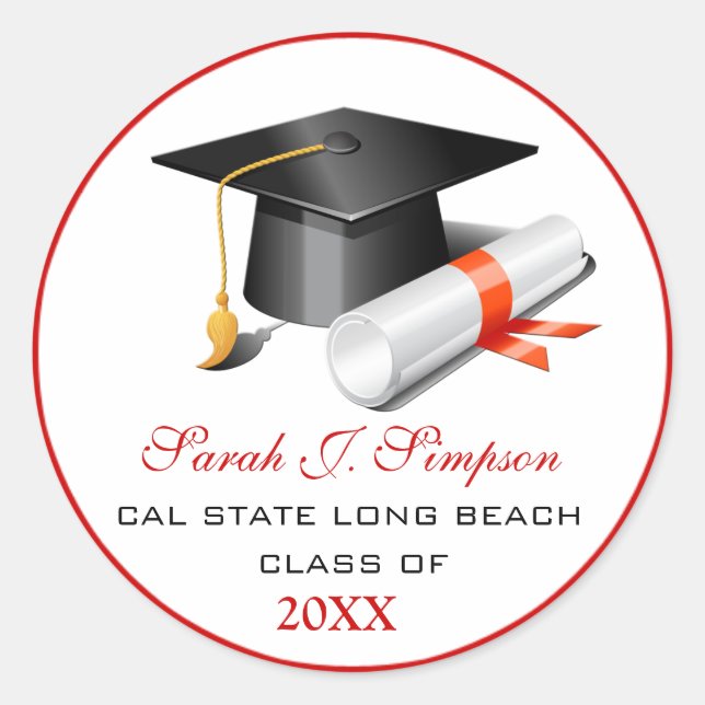 Class of 2011 Stickers (Front)