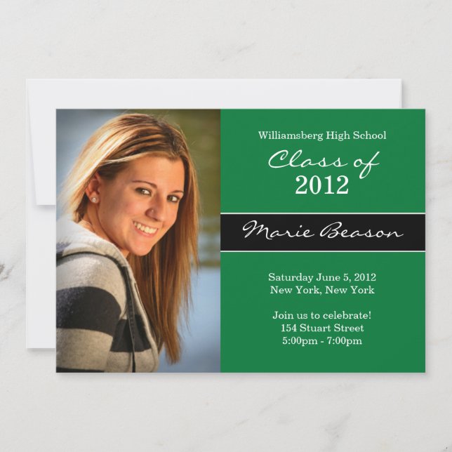 Class of 2012 Graduation Invitation (Front)