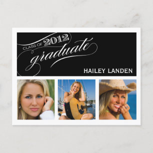 Class of 2012 Graduation Invitation Postcard