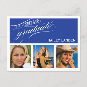 Class of 2012 Graduation Invitation Postcard
