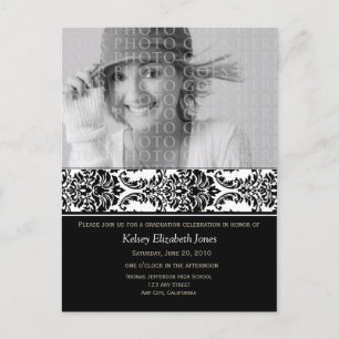 Class of 2012 Graduation Invitation Postcard