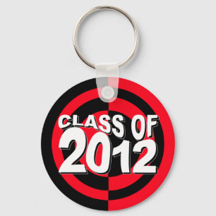 Class of 2012 Keychain Red Black