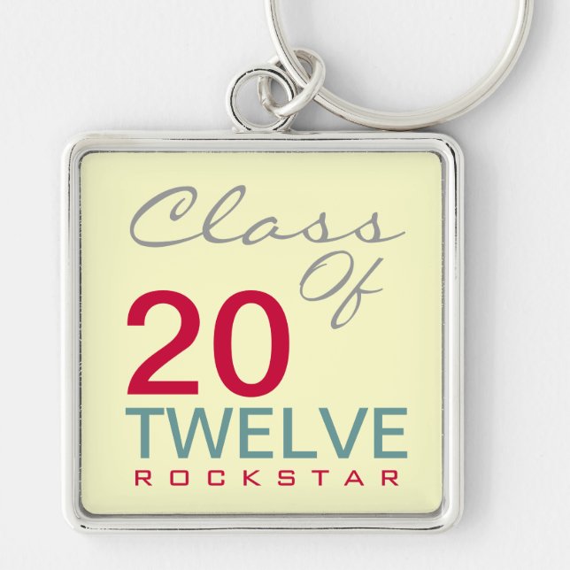 Class of 2012 Rockstar Premium Keychain (Front)