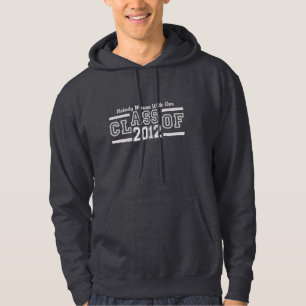 CLASS OF 2012 shirt- choose style, colour Hoodie