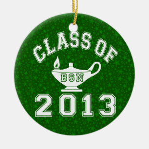 Class Of 2013 BSN Ceramic Tree Decoration