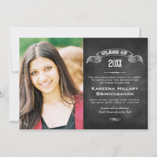 Class of 2013 Chalkboard Graduation Announcement
