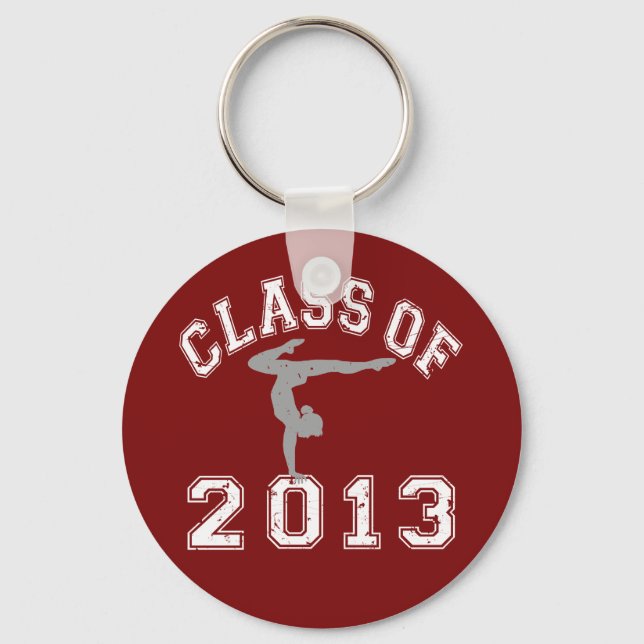 Class Of 2013 Gymnastics Key Ring (Front)