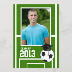 Class of 2013 Soccer Graduation Invitation