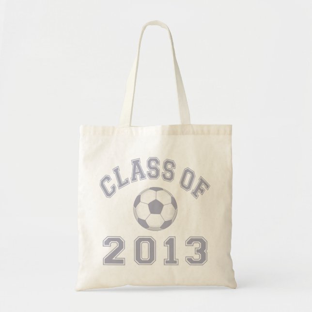 Class Of 2013 Soccer - Grey 2 Tote Bag (Front)