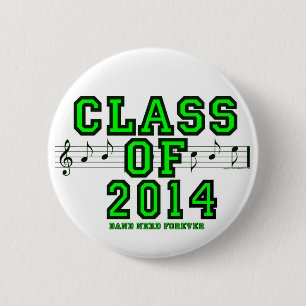 Class Of 2014 6 Cm Round Badge