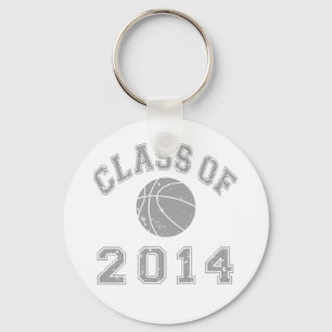 Class Of 2014 Basketball - Grey 2 Key Ring