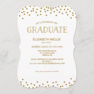 Class of 2014 Graduation Announcement - CONFETTI