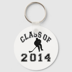 Class Of 2014 Hockey - Black 2 Key Ring
