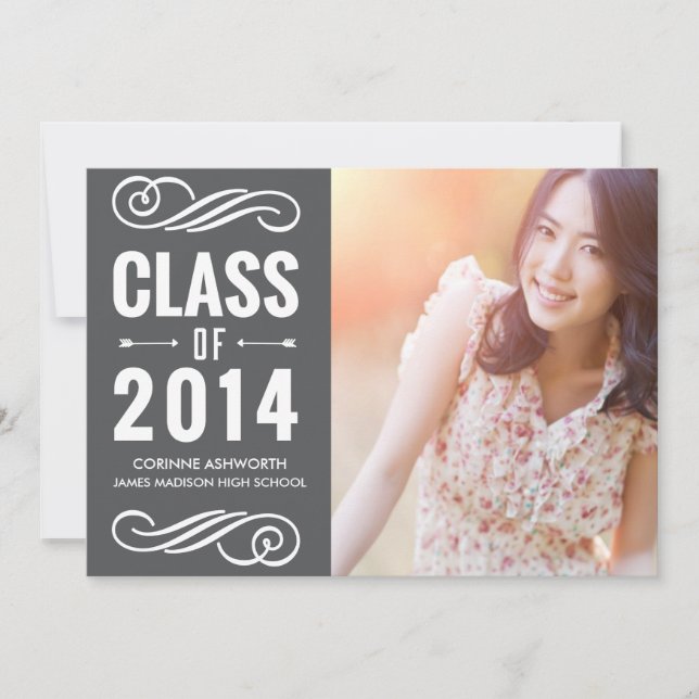 Class of 2014 Photo Card Invitation (Front)