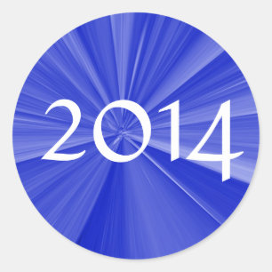 Class of 2014 Round Stickers by Janz