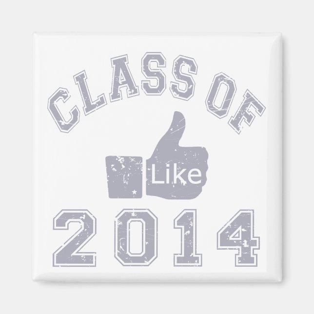 Class Of 2014 Thumbs Up Magnet (Front)