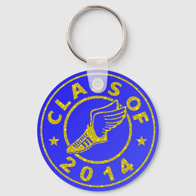 Class Of 2014 Track & Field Key Ring (Front)