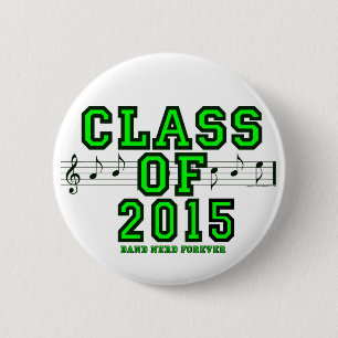 Class Of 2015 6 Cm Round Badge
