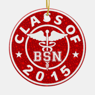 Class Of 2015 BSN Ceramic Ornament