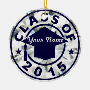 Class Of 2015 Ceramic Tree Decoration