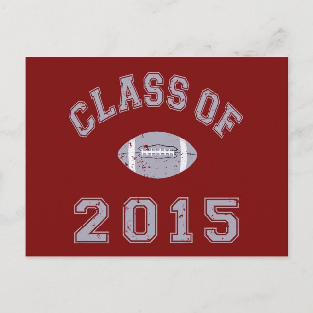 Class of 2015 Football Postcard (Front)