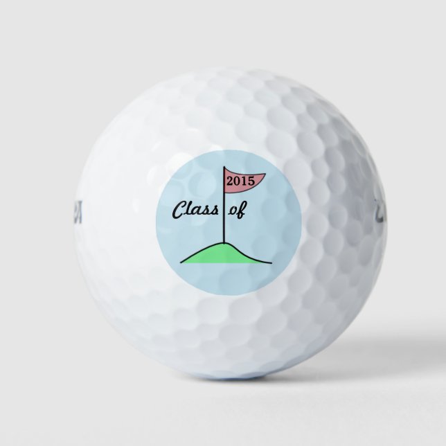 Class of 2015 Girls' Golf Team Golf Balls (Front)