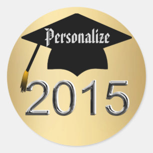 Class Of 2015 Graduation Stickers Seals