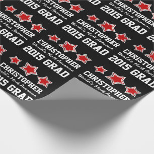 Class of 2015 or ANY YEAR Awesome Graduate A15 Wrapping Paper