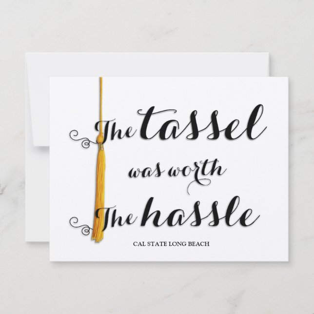 Class of 2016 College / University Graduation Invitation (Front)