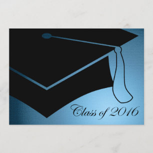 class of 2016 graduation cap invitation