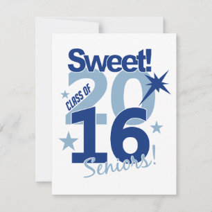 Class of 2016 invitation, customise invitation