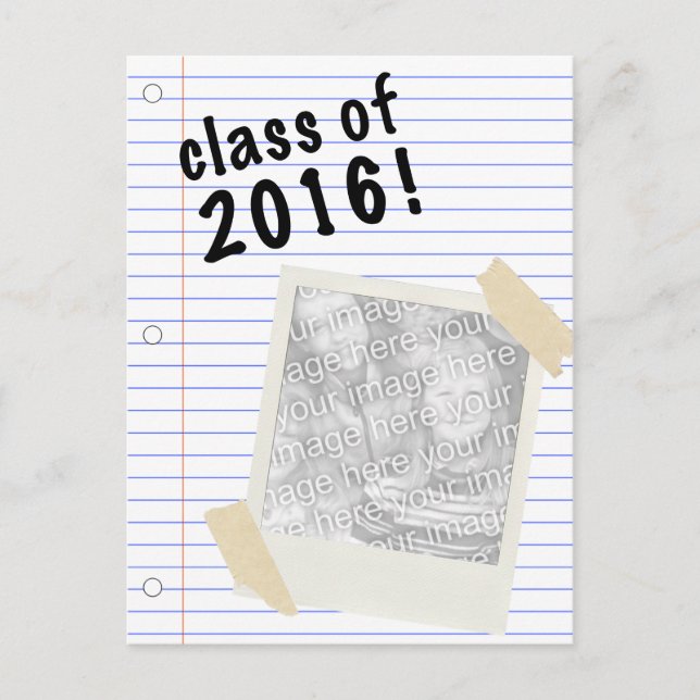class of 2016 postcard (Front)