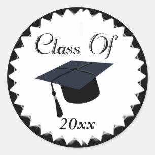 Class of 2017 Graduation Classic Round Sticker