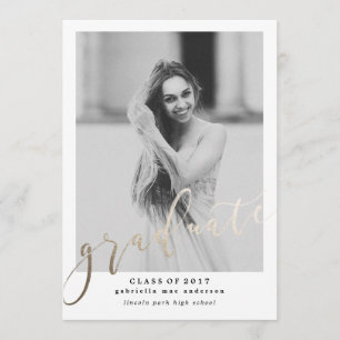 CLASS OF 2017 GRADUATION Graduation Invitation