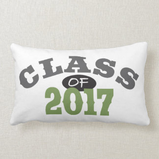 Class Of 2017 Green Lumbar Cushion