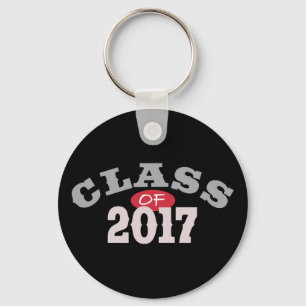 Class Of 2017 Red Key Ring