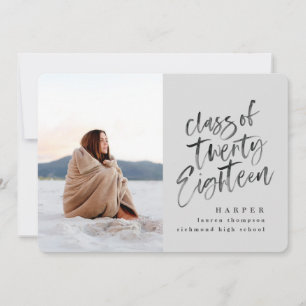 Class of 2018 graduate announcement