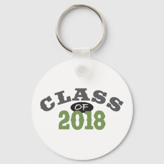 Class Of 2018 Green Key Ring
