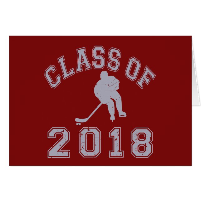 Class Of 2018 Hockey - Grey 2 (Front Horizontal)