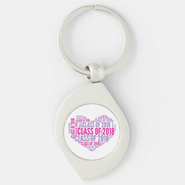 Class of 2018 key ring (Front)
