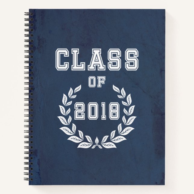 Class of 2018 notebook (Front)